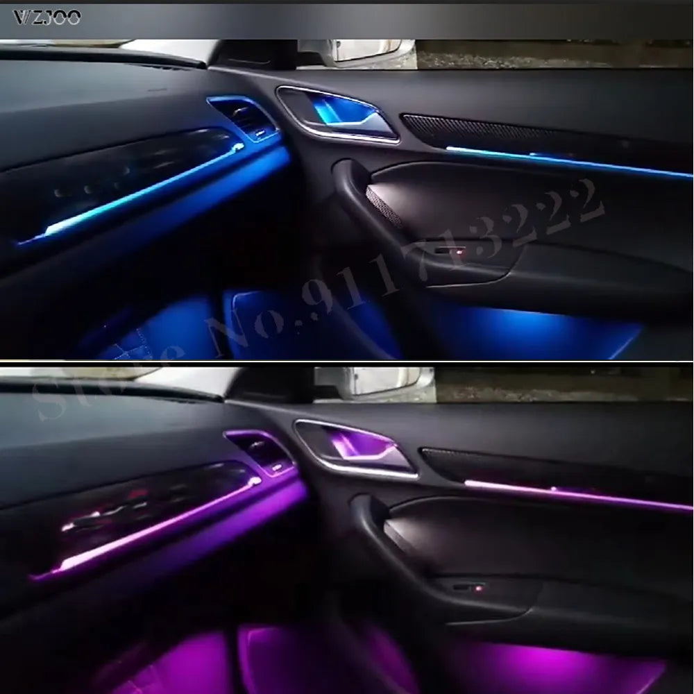 LED ambient light For Audi Q3 2013-2018 Interior Atmosphere Light central light Original factory model