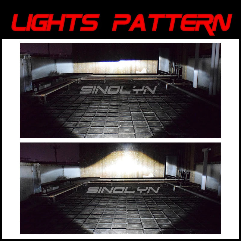 Sinolyn Lenses For Hella 3R G5 5R Headlight Bixenon Devil Eyes HID Projector Honeycomb Soccer Blue Lens Retrofit D1S D2S D3S D4S