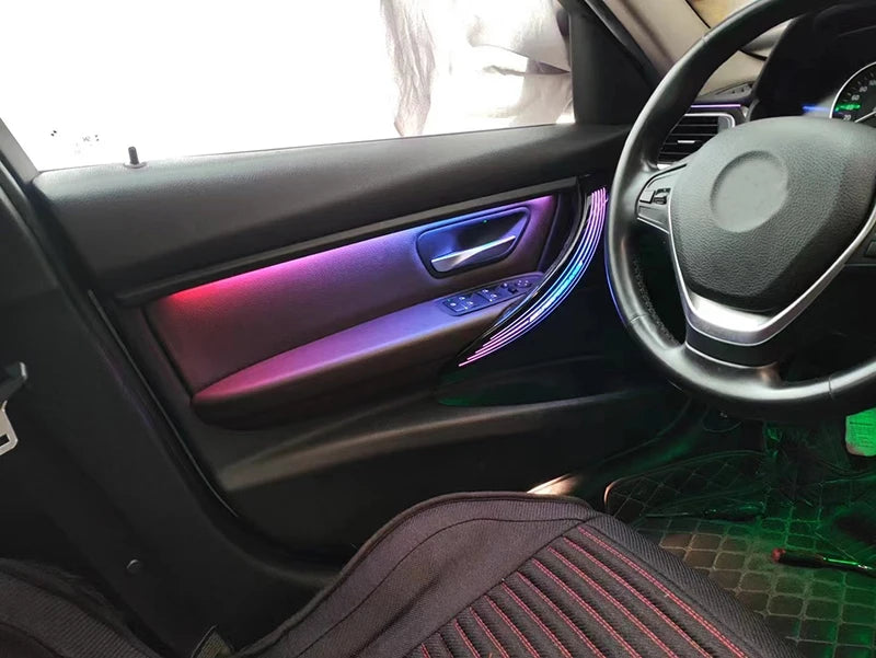 New Replace Ambient Light Fit For Bmw 3 series F30 F35 F31 GT / 4 Series 2014-2019 F32 F33 F34 F36 Decorative Atmosphere Lamp