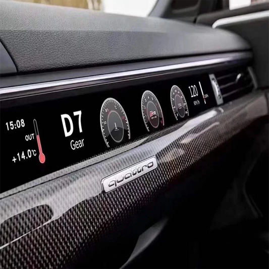 For2017-2022Audi A4 A5 S4 S5 RS4 RS5 Co-pilot LCD gauge Co-pilot display Interior modifications Virtual driving instrumentation