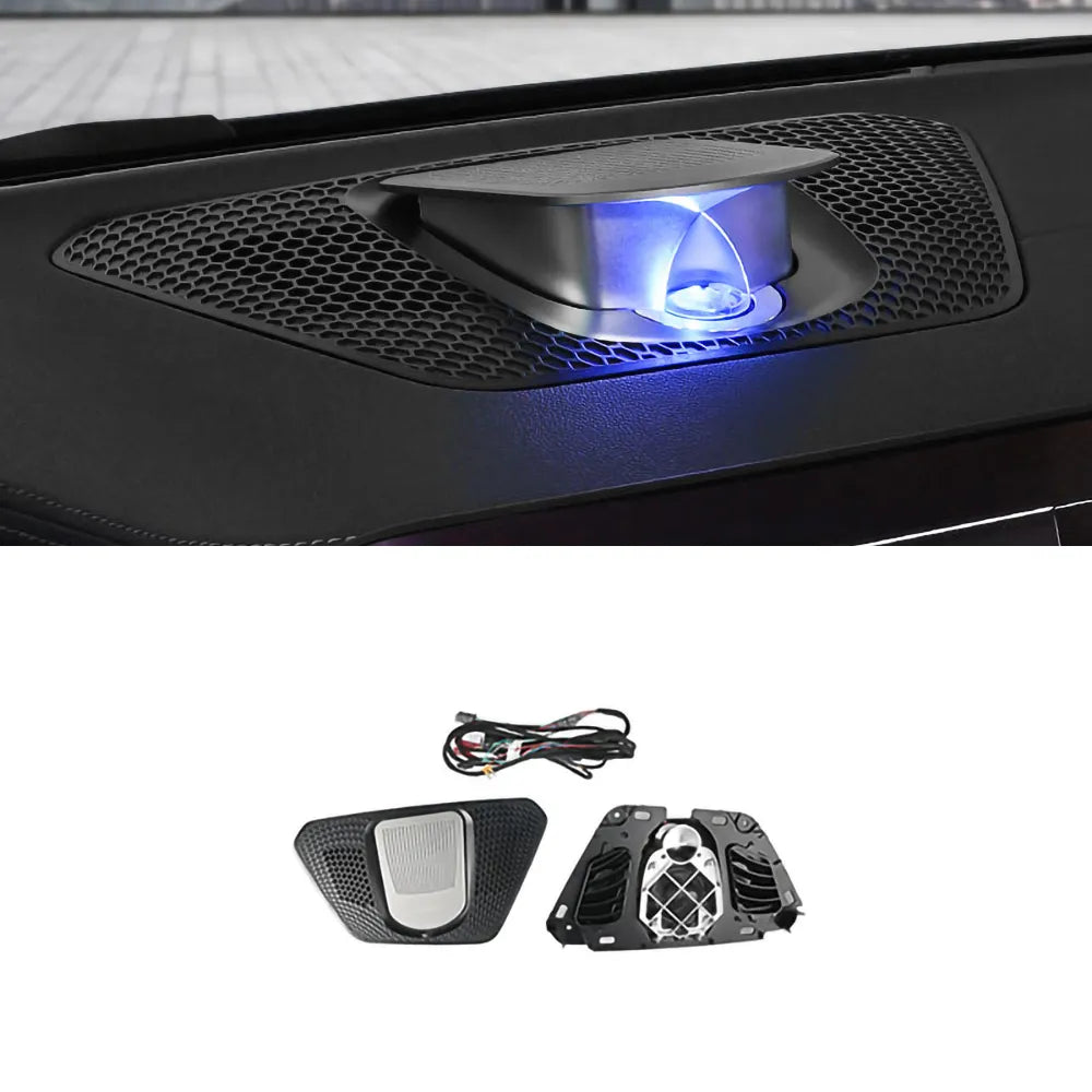 Center Dashboard Raised Tweeter Accessories For BMW F15 G20 F10 G01 G05 F25 G28LED Car Center Dashboard Tweeter Luminous Speaker
